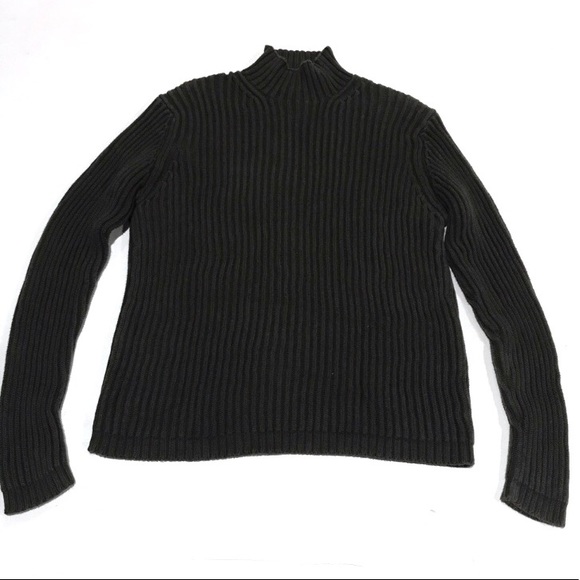 Gap Military Mock Neck Ribbed Oversized Sweater - Picture 5 of 7
